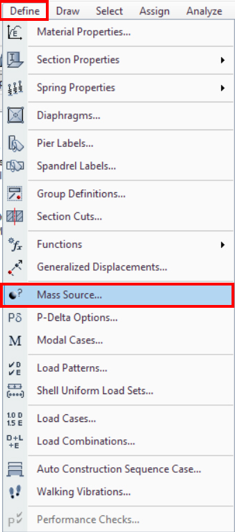 Define →Mass Source